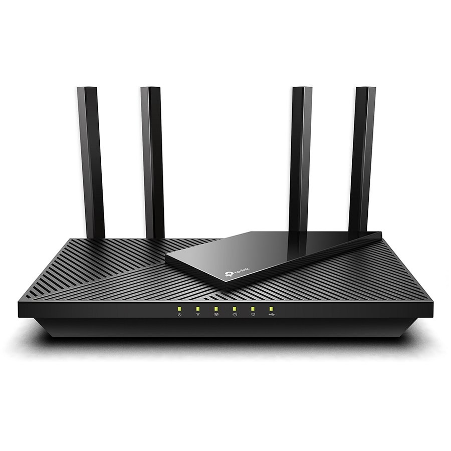 Router wireless Archer AX55 AX3000 Dual Band Gigabit Wi-Fi 6 Negru