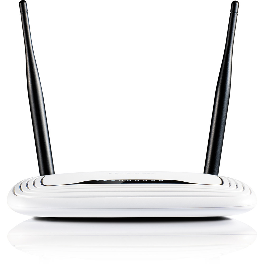 Router wireless TL-WR841N Frecventa 2.4 GHz 2 Antene Viteza de transfer Wireless 300Mbps Control Parental Alb