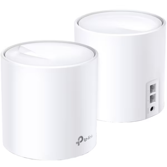 Router Wireless x2 buc Deco X10  MESH  AX1500 1500Mbps LAN  WAN 2.4 GHz  5 GHz   Alb
