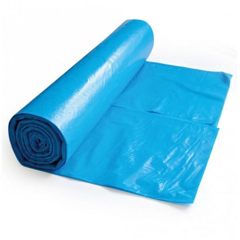 Saci Menaj 240 l 115 x 130 30 Microni 10 Buc Rola LDPE Albastru