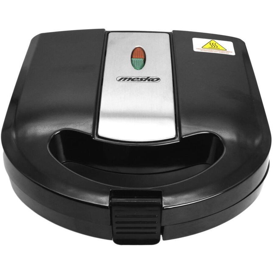 Sandwich Maker 3in1 MS3045 3 Tipuri de Placi Interschimbabile 1000W Negru/Argintiu