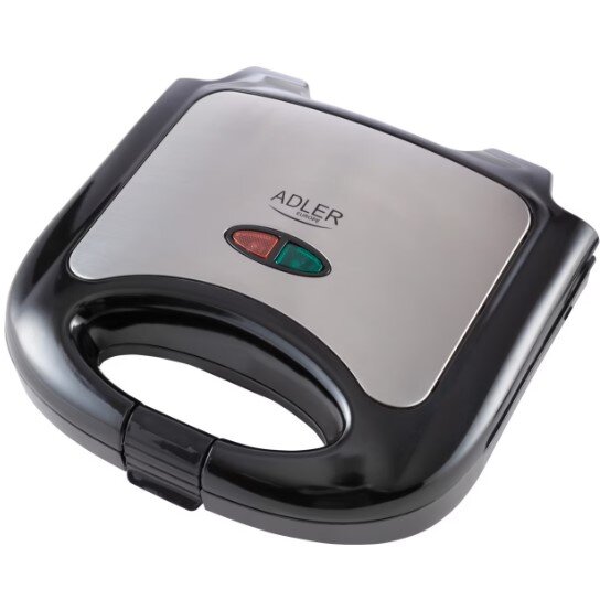 Sandwich Maker AD 3015 Non-Stick 750W Argintiu-Negru