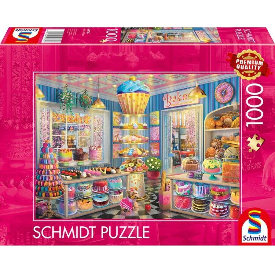 Schmidt Spiele Bunte Bäckerei, Puzzle (1000 pieces)