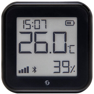 Senzor De Temperatura Si Umiditate H&T Gen3 WiFi Cu Baterii USB-C Raza 30m / 50m Negru