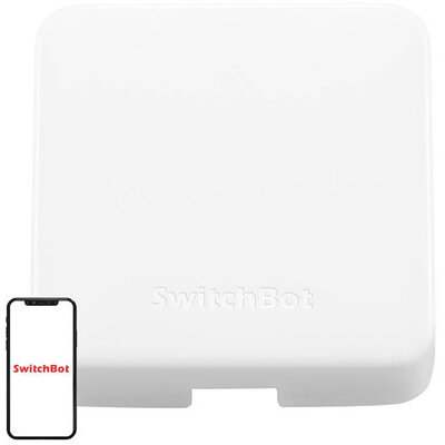 Senzor de Temperatura si Umiditate Hub Mini x3 + Panou de Control Inteligent Alb