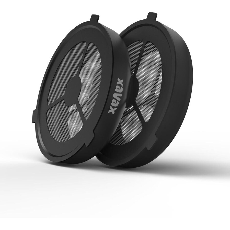 Set 2 Filtre Reutilizabile pentru Paduri Cafea Senseo Negru