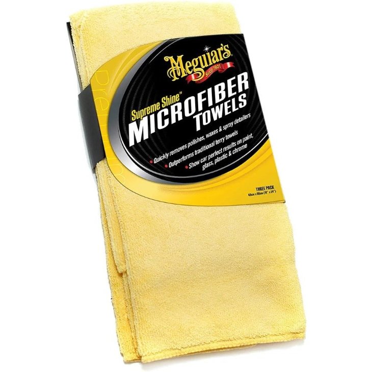 Set 3 Prosoape Microfibre Supreme Shine Microfibre