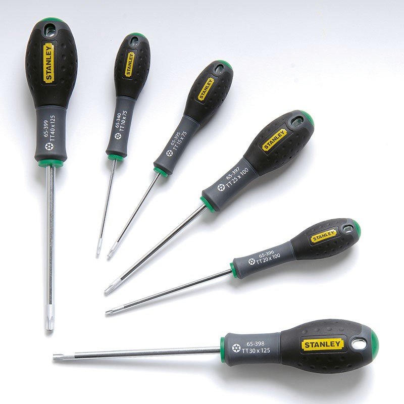 Set 6 Surubelnite FATMAX Torx T10 T15 T20 T25 T30 T40 Negru