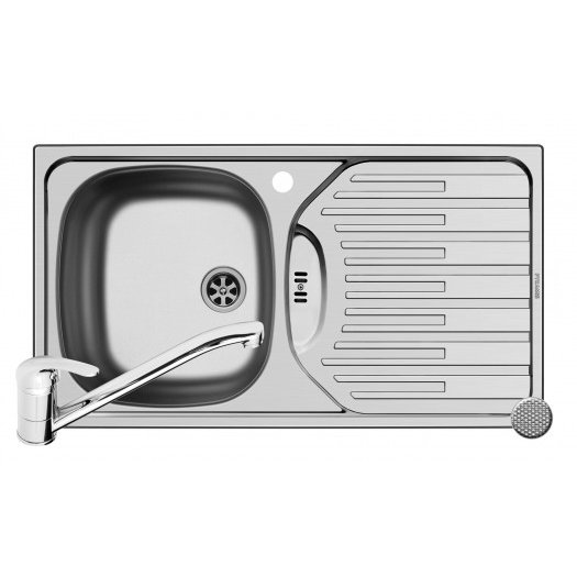 Set Chiuveta ET FORK ST LN  Baterie ASALIA