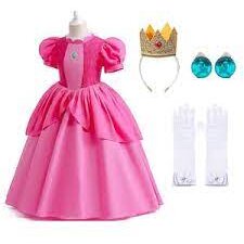 Set Costum Si Accesorii De Printesa Pentru Copii