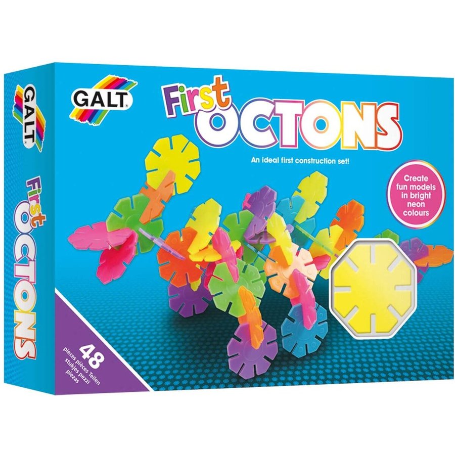 Set de Constructie First Octons 48 Piese 3 Ani+ Multicolor
