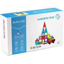 Set De Constructie Magnetic 3D  46 Piese