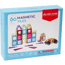 Set De Constructie Magnetic  3D  60 Piese