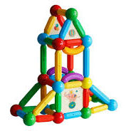 Set De Constructie Magnetic  STICK 103 Piese