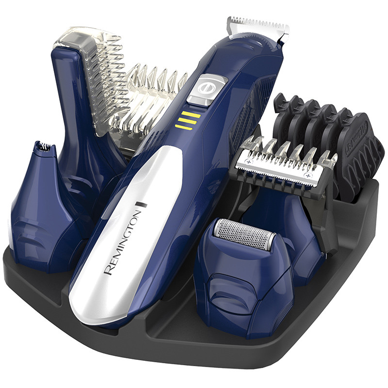 Set de ingrijire personala PG6045 All In One Personal Grooming Kit albastru / argintiu