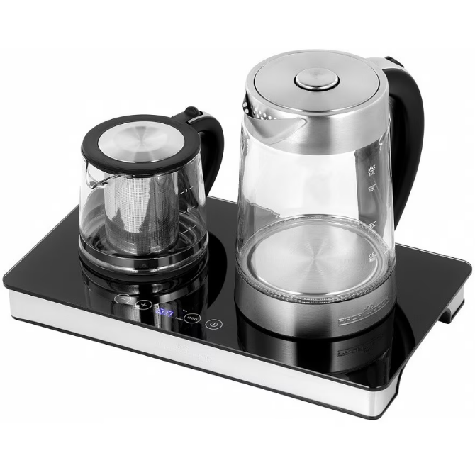 Set Fierbator Cafea si Ceai PC-TKS 1056 250W Inox /Negru