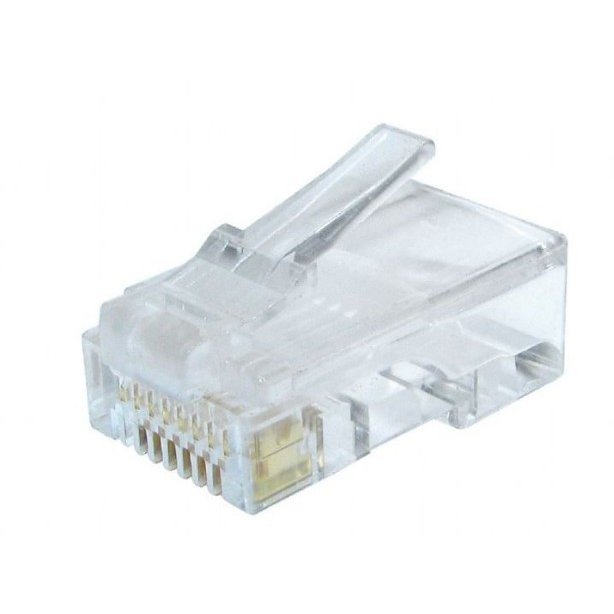 Set mufe retea RJ45 Cat6 8P8C contacte aurite 30u pentru fire solide