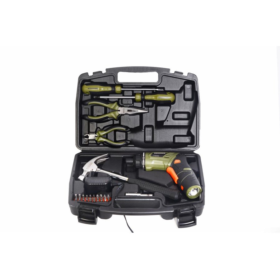 Set Surubelnita cu accesorii si acumulator 3.6V LI-ION 1300mAh