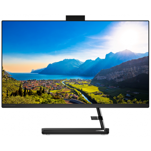 Sistem All in One IdeaCentre 3 FHD 27inch AMD Ryzen 5 7430U 16GB 512GB SSD Free Dos Black