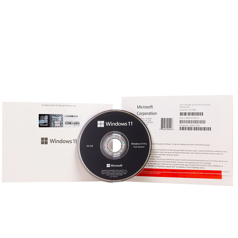 Sistem de Operare Windows 11 Professional 64 bit Multilanguage 1PK DSP OEI DVD ver. 23H2