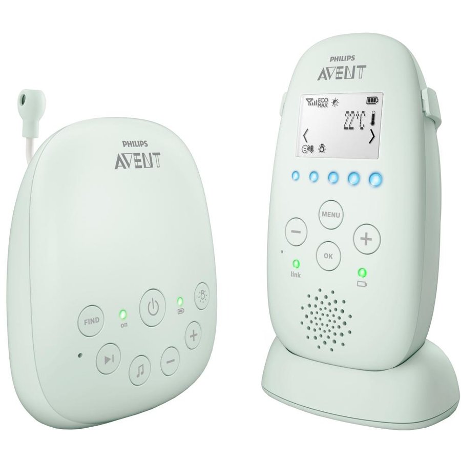 Sistem DECT Monitorizare Copii SCD721/26 Alb