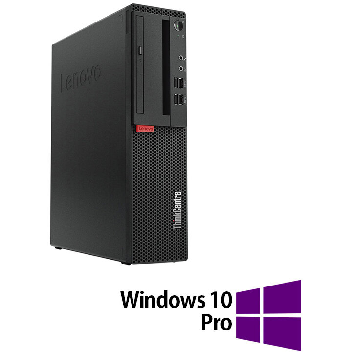 Sistem desktop Refurbished M710 Intel Core i5-6500 8GB 512GB SSD Windows 10 Pro Black