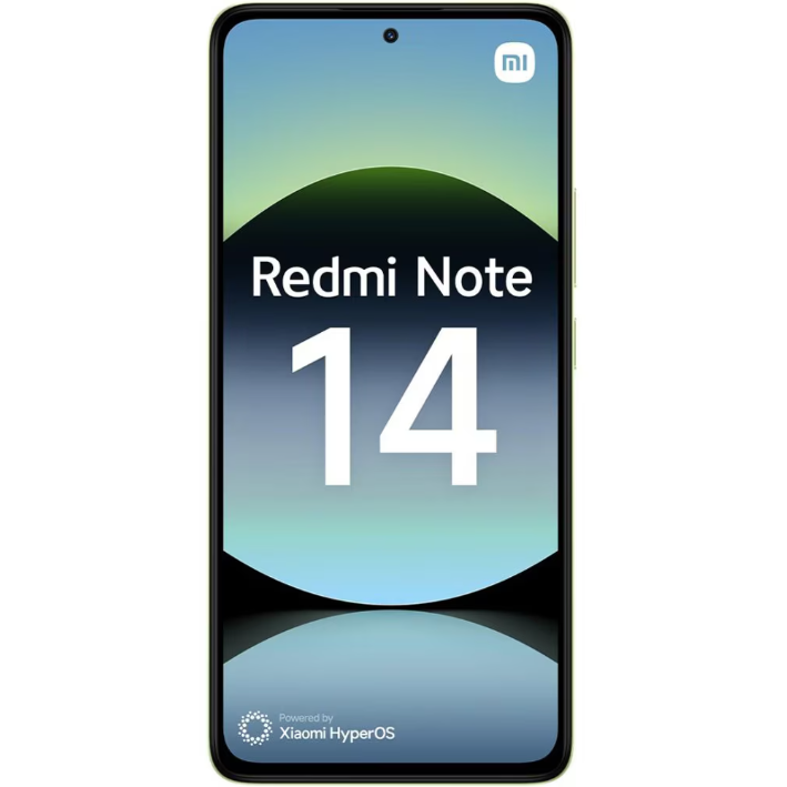 Smartphone Redmi Note 14 4G Dual Sim 6GB RAM 128GB Lime Green