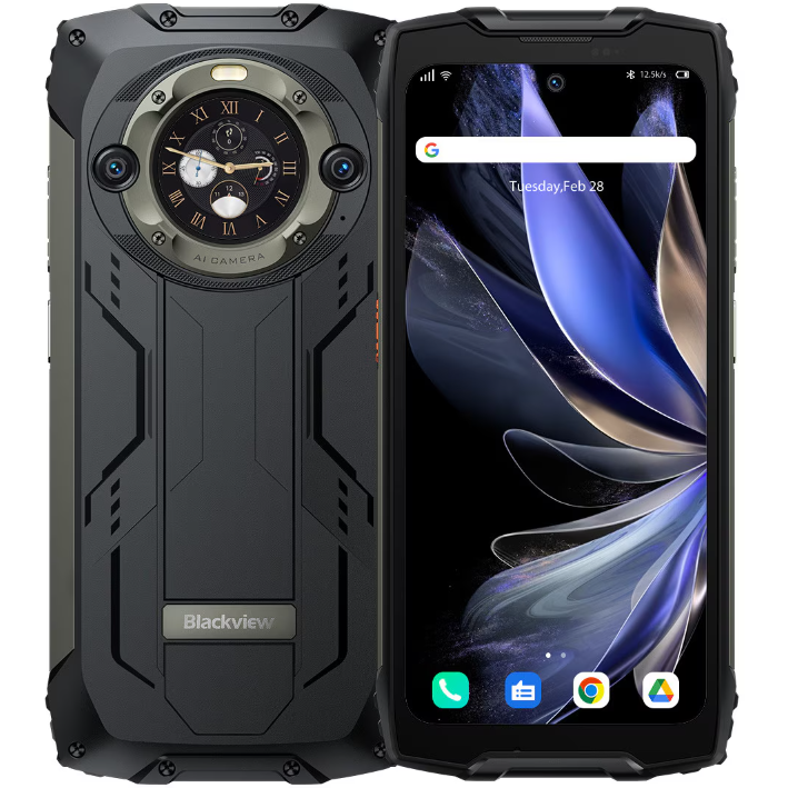 Smartphone Rugged BV9300Pro LTE 6.7inch 12GB 256GB Fara Incarcator Negru