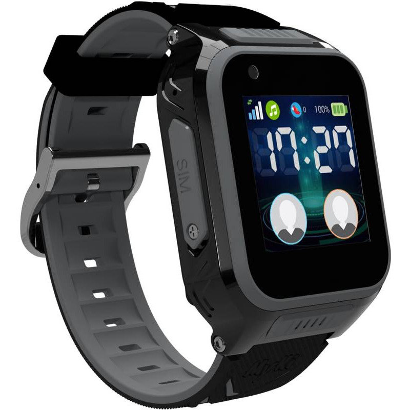Smartwatch 4 WiFi Bluetooth 1.3inch Negru/Gri