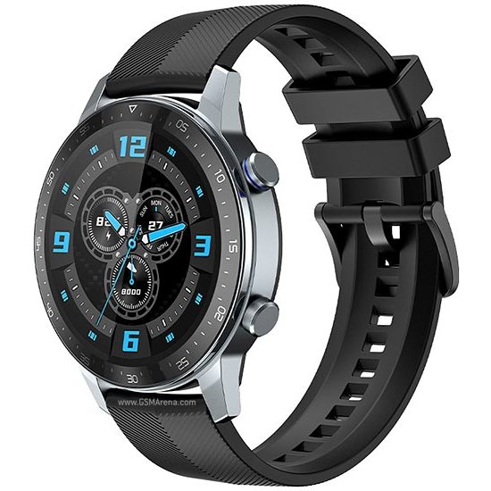 Smartwatch Ceas smartwatch Watch GT, oximetru SpO2, GPS, bratara silicon, Negru