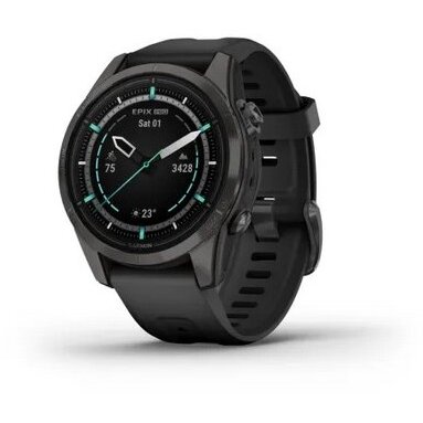 Smartwatch EPIX PRO Gen 2 42Mm Sapphire Titanium Negru