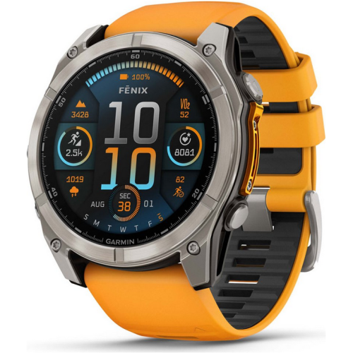 Smartwatch Fenix 8 Spark Orange Graphite