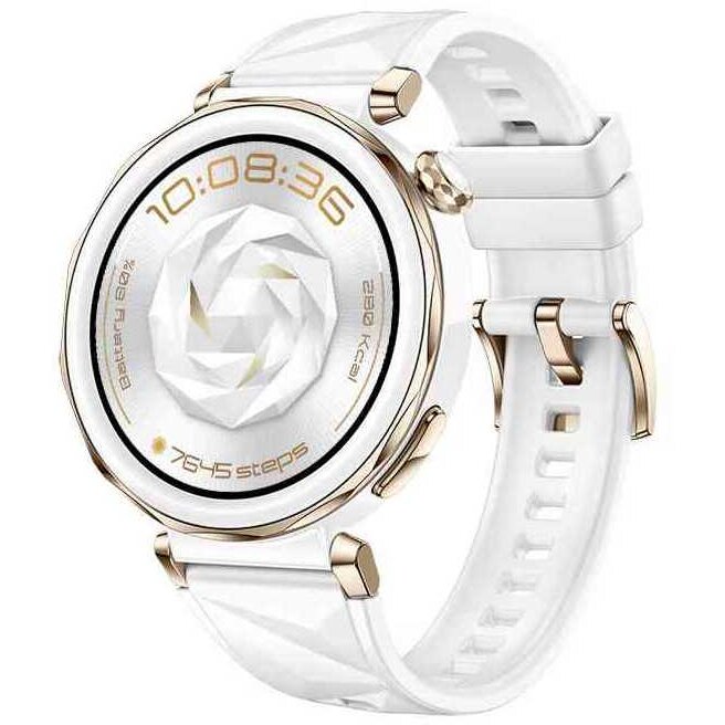 Smartwatch GT5 Pro 42MM Bluetooth Alb