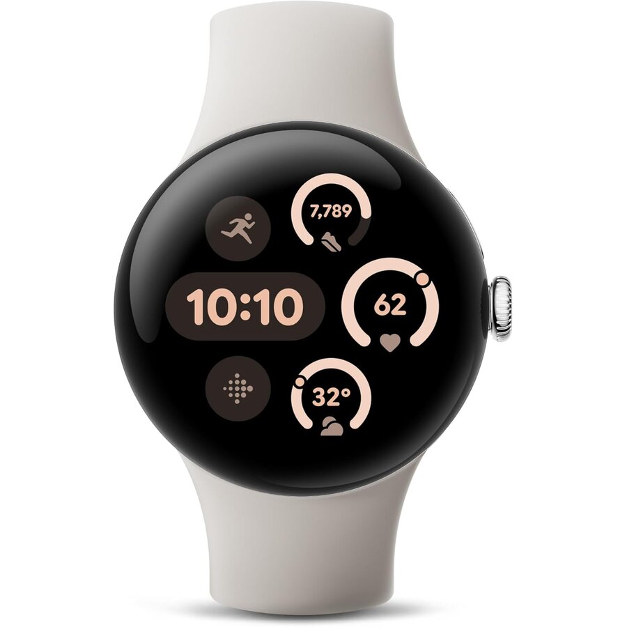 Smartwatch Pixel Watch 3 41mm Bluetooth Porcelain