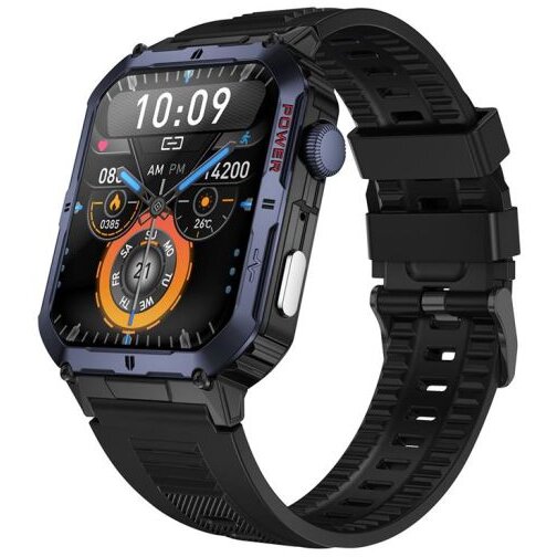 Smartwatch T-FIT 500 S Acran AMOLED Puls Tensiune SpO2 Apelare prin Bluetooth IP68 Albastru