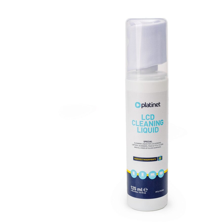 Solutie de Curatare PFS-PCK06 pentru LCD + Laveta Microfibra 125ML