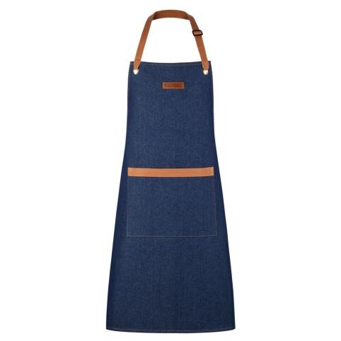 Sort Bucatarie Chefs Apron 88Cm Denim Dark Blue
