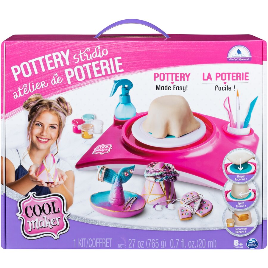 Spin Master Cool Maker Pottery Cool Studio, Crafting