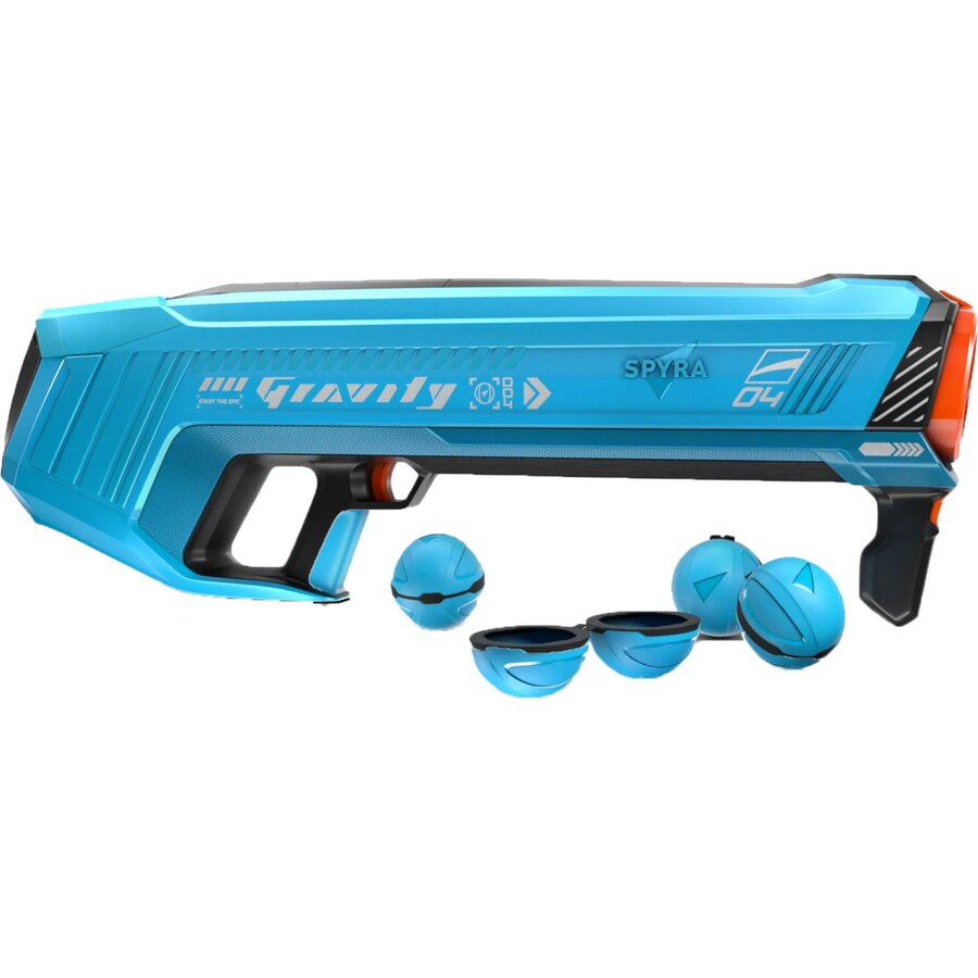 Spyra Gravity, water bomb launcher blue