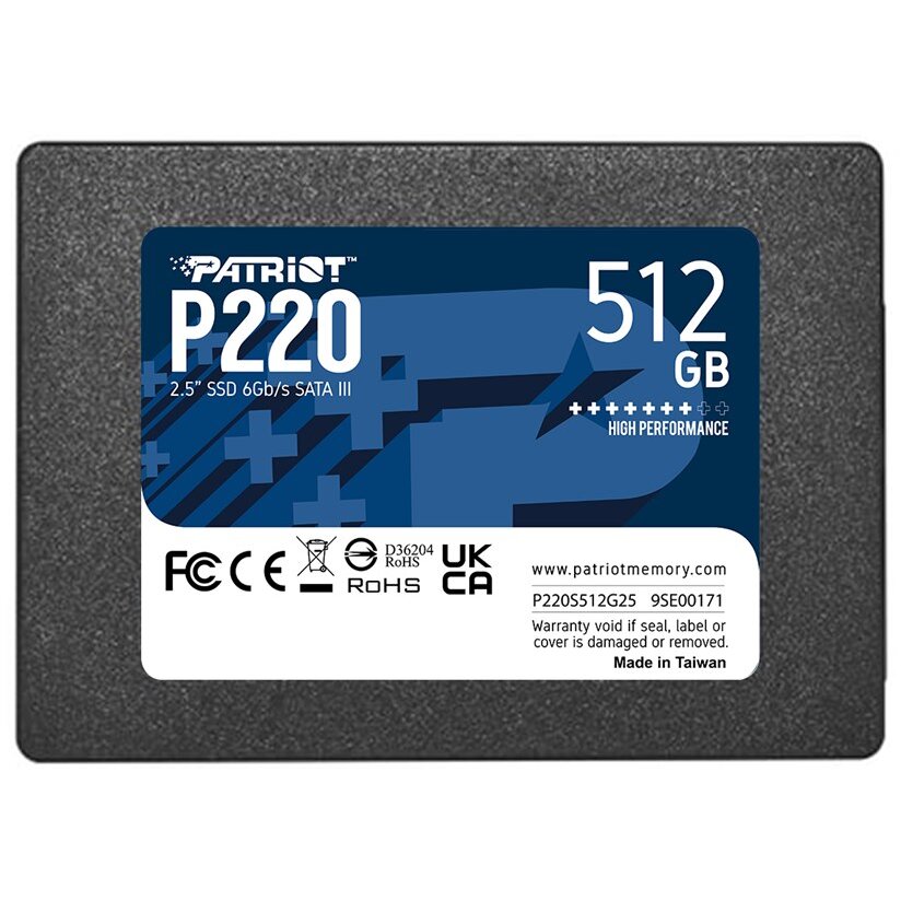 SSD P220 512GB  Serial ATA III