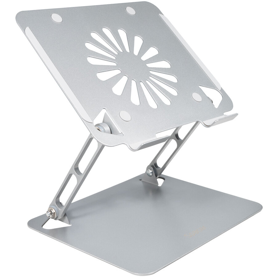 Stand Notebook 15.6 Pliabil Ajustabil Inalta 15Cm Argintiu