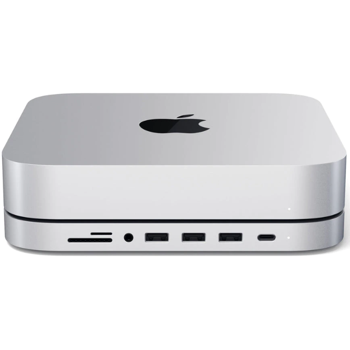 Stand Suport Hub  Mac Mini  Argintiu