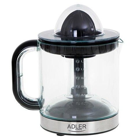 Storcator de citrice AD 4012 60 W 1.2 l Doua conuri Functie de pornire/oprire automat Negru