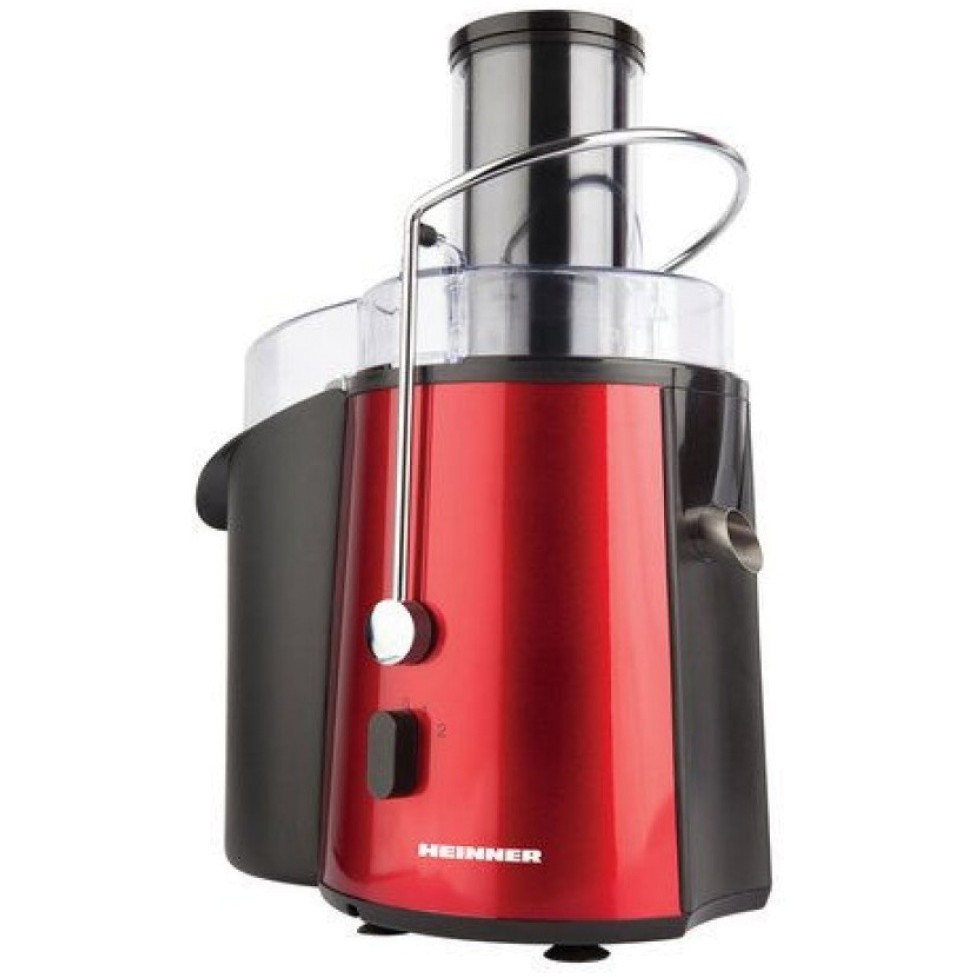 Storcator de Fructe TurboMax 1000W Recipient suc 1L Recipient pulpa 2L  2 Viteze Rosu/Negru