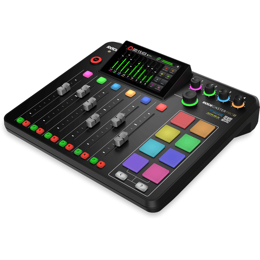 Studio De Productie Audio Integrat Rodecaster Pro II Negru