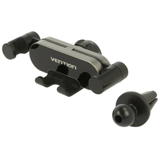 Suport Auto Pentru SmartPhone Fixare Grila Ventilatie Unghi Reglabil Negru