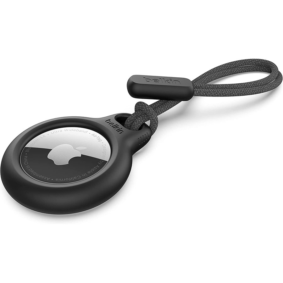 Suport cu Curea AirTag Black