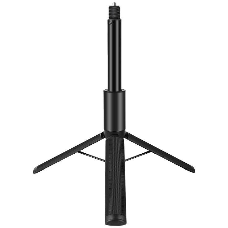 Suport Selfie cu Trepied PU497B Compatibil cu Insta360 X4 / X3 Maxim 122CM Negru