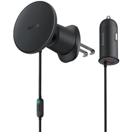 Suport Telefon  Auto CW01    Magnetic     Incarcator  USB-A  15W + 25W Negru