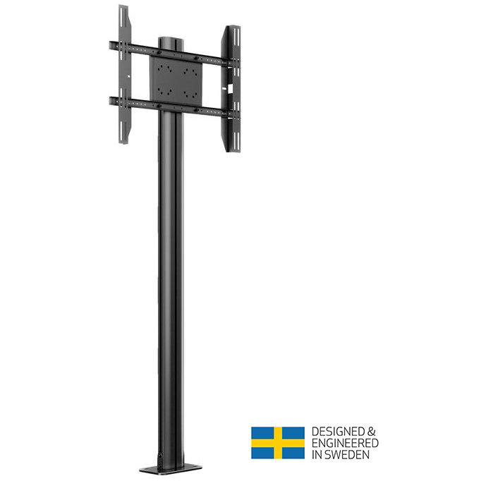 Suport TV Montare Podea MB-2401 Diagonala 24-65inch Inaltime Reglabila 60kg Negru